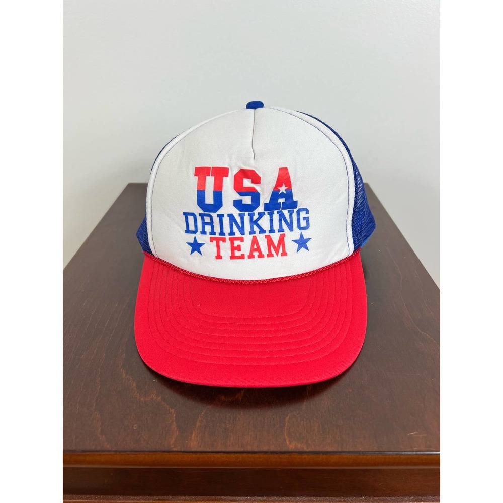 USA Drinking Team red white and blue SnapBack